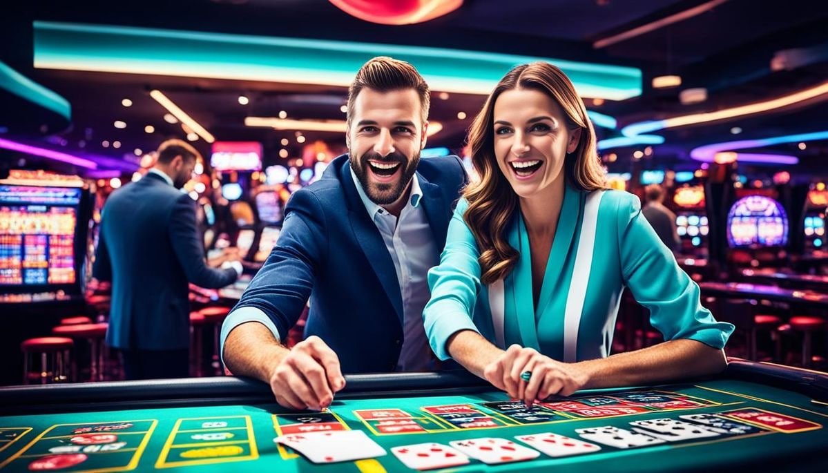 Tampilan permainan kasino live casino dan slot online di pbbd4d
